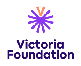 Victoria foundation logo on clear Background
